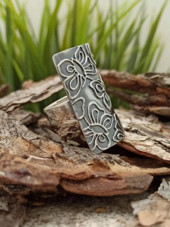 Дамски сребърен пръстен 1369R