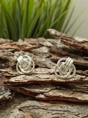 Дамски Сребърни Обеци 