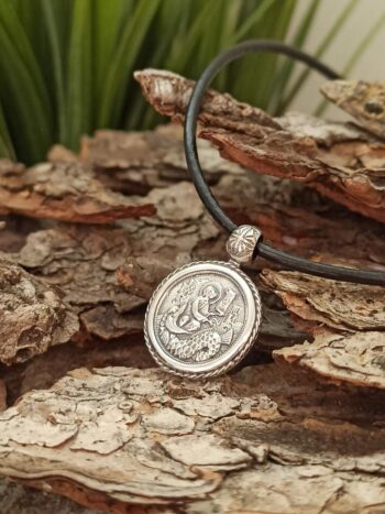 Дамски Сребърен Медальон 'Свети пророк Йона'