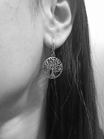 Дамски сребърни обеци „ДЪРВОТО НА ЖИВОТА