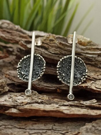 Дамски сребърен медальон 