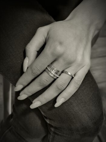 Масивен сребърен пръстен 