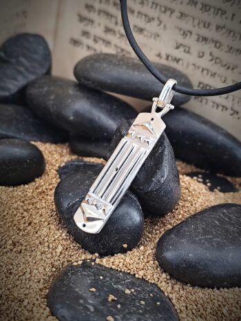 Мъжки сребърен медальон Атлантида