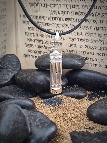 Мъжки сребърен медальон Атлантида