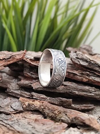 Сребърен пръстен Елеганс