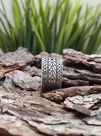 Масивен сребърен пръстен 