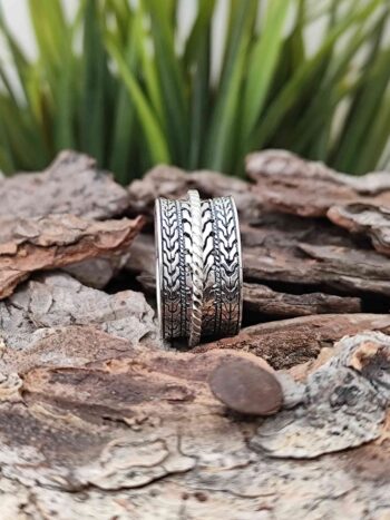 Масивен сребърен пръстен 