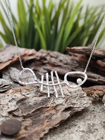 Дамско сребърно колие 