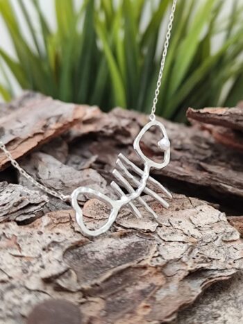 Дамско сребърно колие 