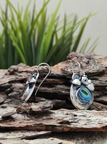 Сребърни обеци 