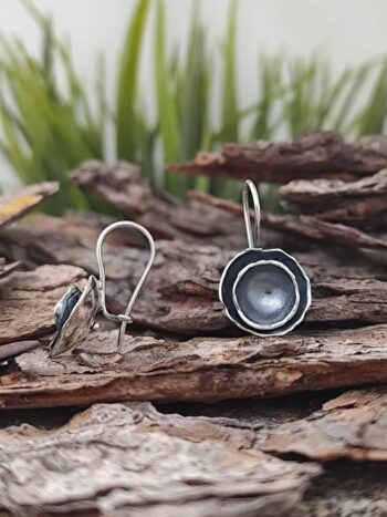 Сребърни Обеци 