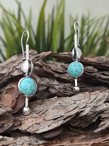 Сребърни Обеци 