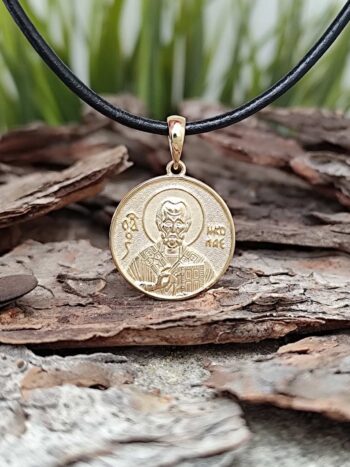 Златен медальон „Свети Николай“