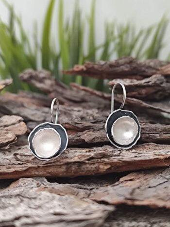 Сребърни обеци 