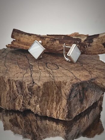 Сребърни обеци 