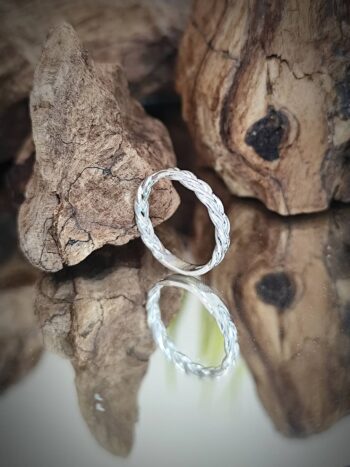 Пръстен „Сребърна Плетеница“