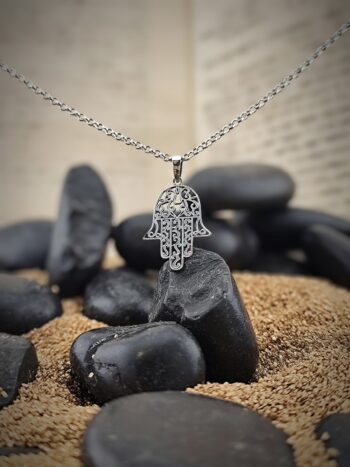 Кабала сребърен медальон 