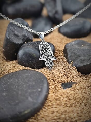 Кабала сребърен медальон 