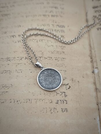 Сребърен медальон „Печатът на седемте архангела“