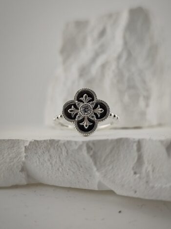 сребърен пръстен Elyra