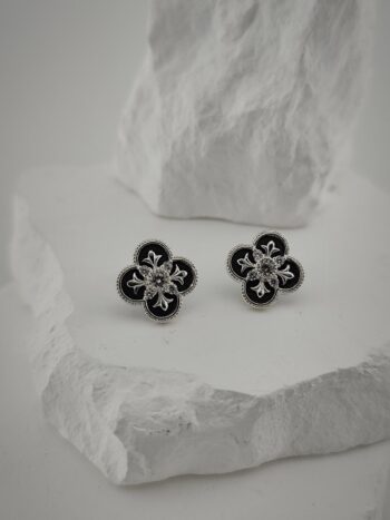 сребърни обеци Elyra