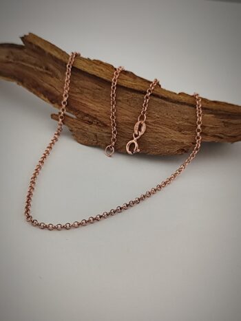 сребърна верижка rose gold